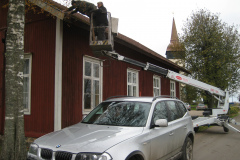 Översyn och reparation av taket 2011